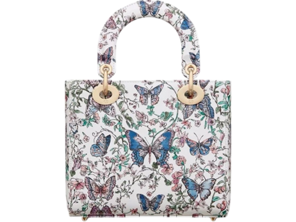 BORSA - DIOR BLUE TOILE DE JOUY PAPILLON