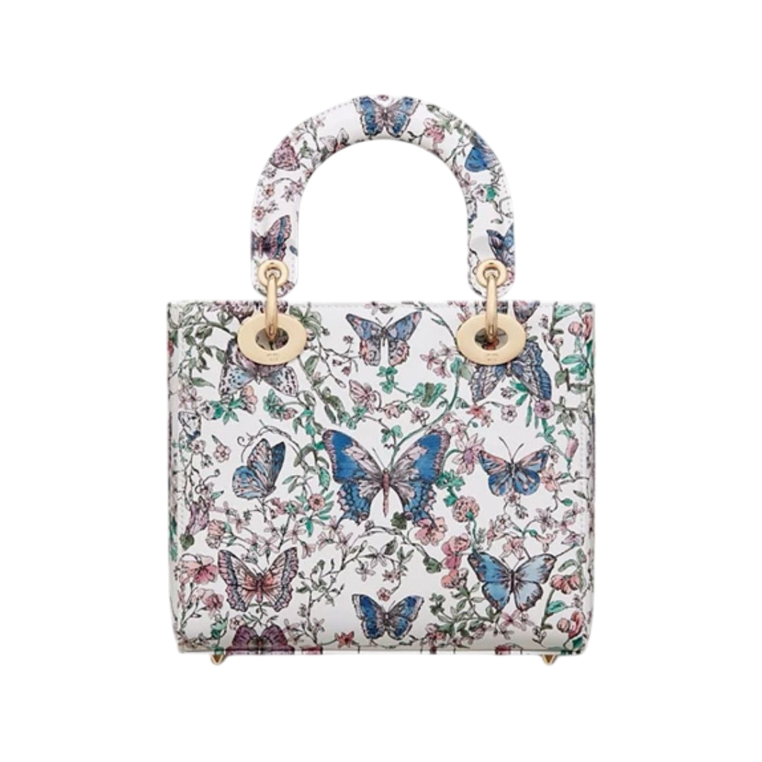BORSA - DIOR BLUE TOILE DE JOUY PAPILLON