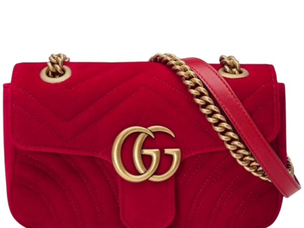 BORSA - GUCCI MARMONT ROSSO 18 cm