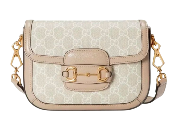 BORSA - GUCCI HORSEBIT 1955 BIANCO