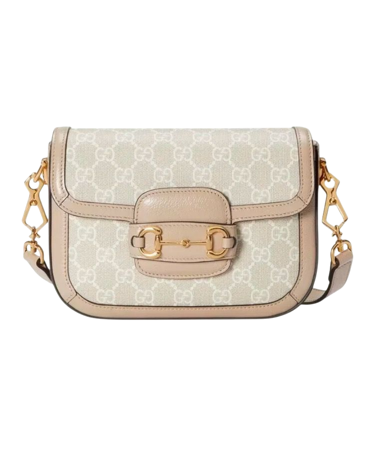 BORSA - GUCCI HORSEBIT 1955 BIANCO