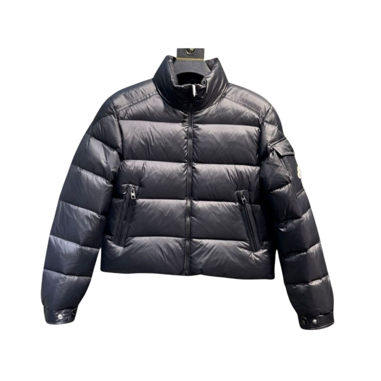 JACKET MONCLER BLACK CORTO