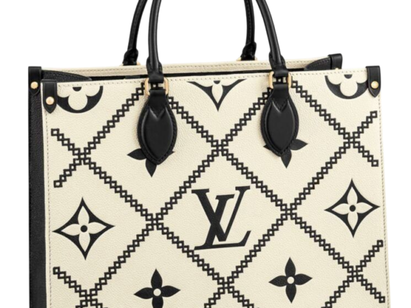 BORSA - LOUIS VUITTON ON-THE-GO CREMA