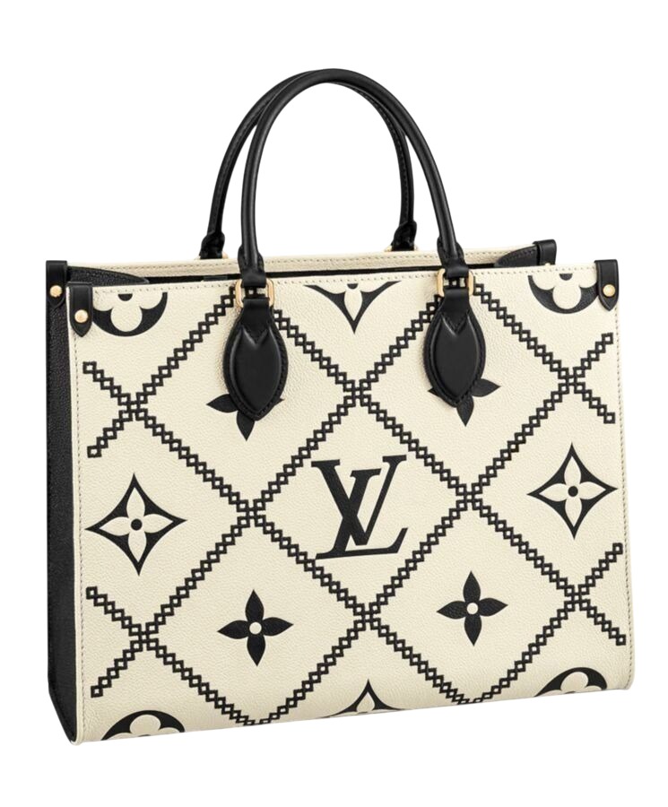 BORSA - LOUIS VUITTON ON-THE-GO CREMA