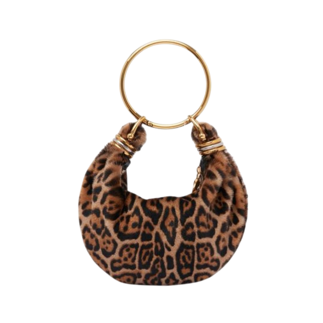 MINI BORSA -  CHLOÈ HOBO LEOPARDATA