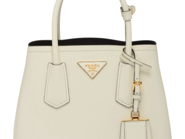 PRADA BAG DOUBLE SAFFIANO CREMA