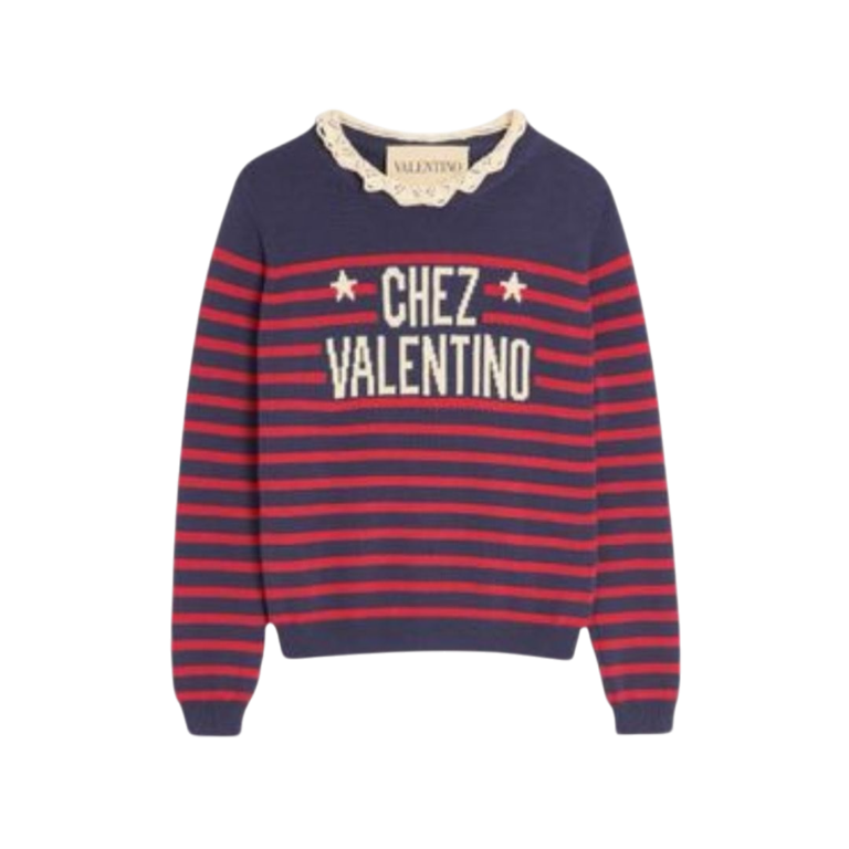 MAGLIONE - VALENTINO PROVENZA BLU