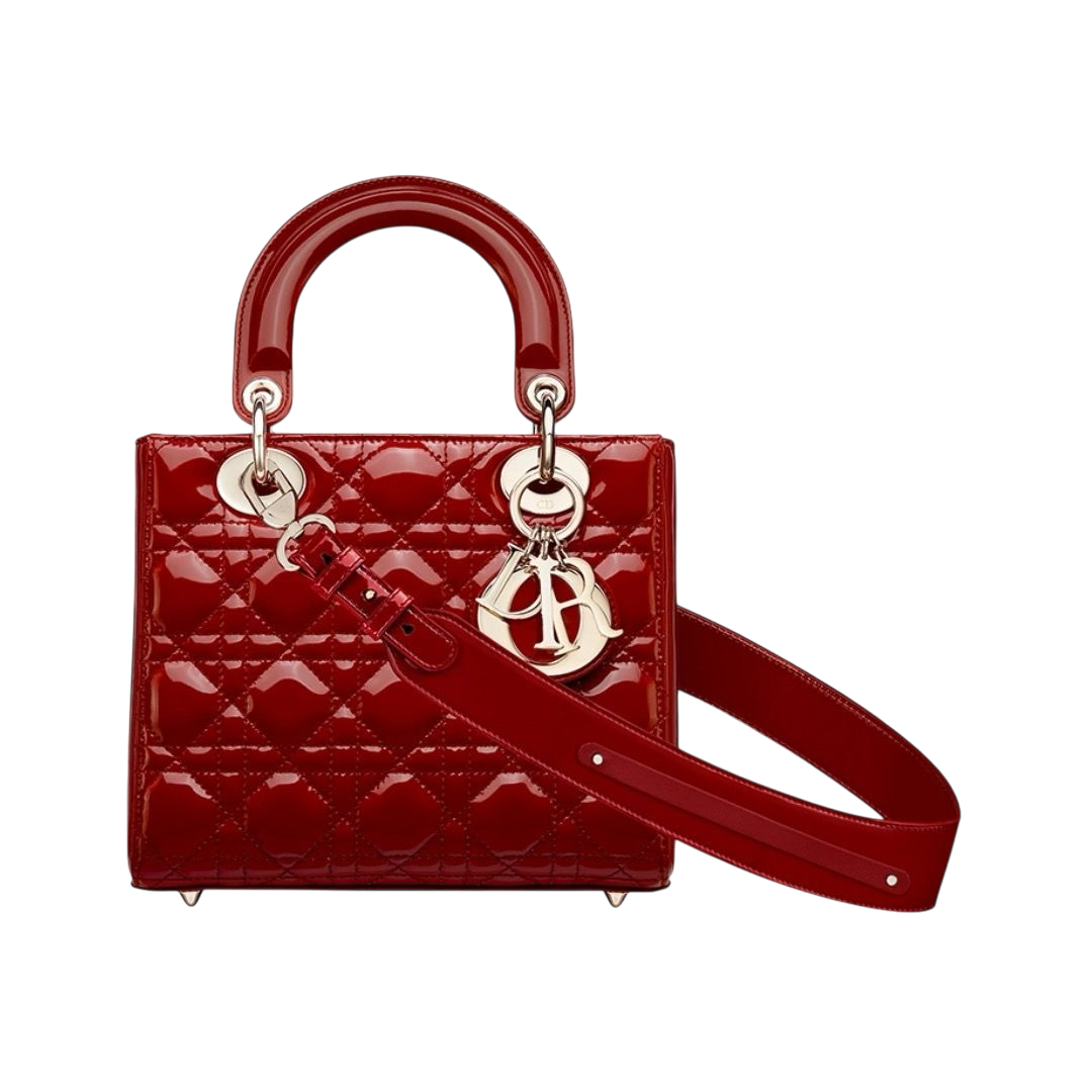 BORSA - DIOR CANNAGE ROSSO CILIEGA