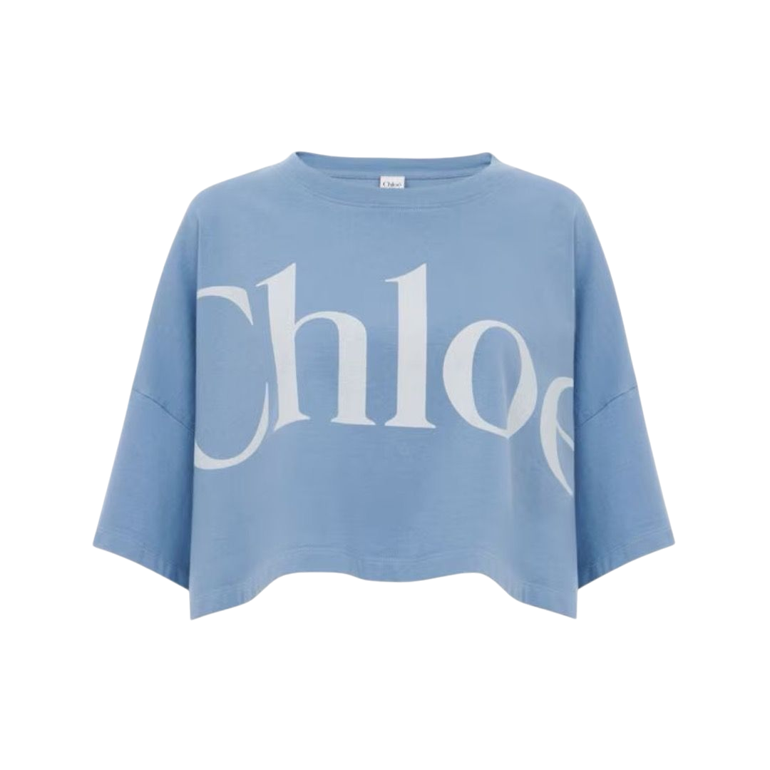 T-SHIRT - CHLOÈ  BABY FIT CON LOGO