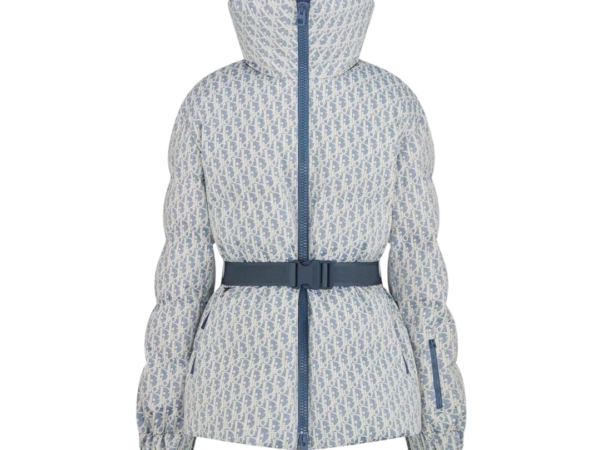 JACKET DIRÒ OBLIQUE BLUE/WHITE