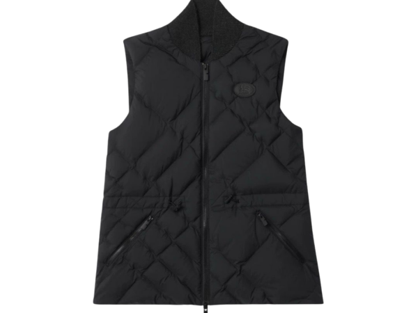 GILET BURBERRY CHECK BLACK