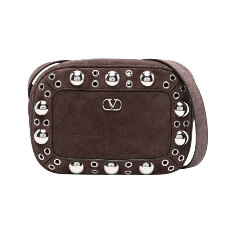 BORSA VALENTINO IN CAMOSCIO CON OCCHIELLI NELLCOTE