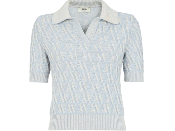 T-SHIRT - FENDI BLU