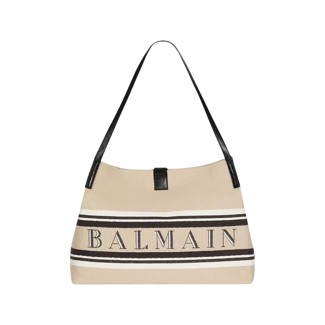 BORSA - BALMAIN MEDIA SHOPPER BEIGE