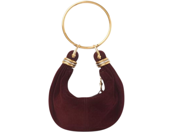MINI BORSA -  CHLOÈ HOBO SCAMOSCIATA