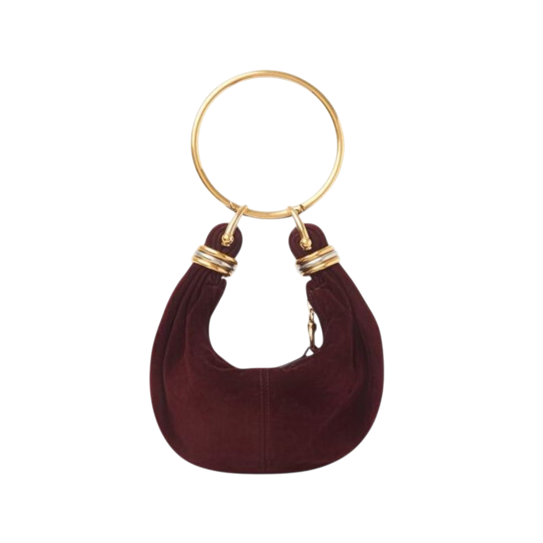 MINI BORSA -  CHLOÈ HOBO SCAMOSCIATA