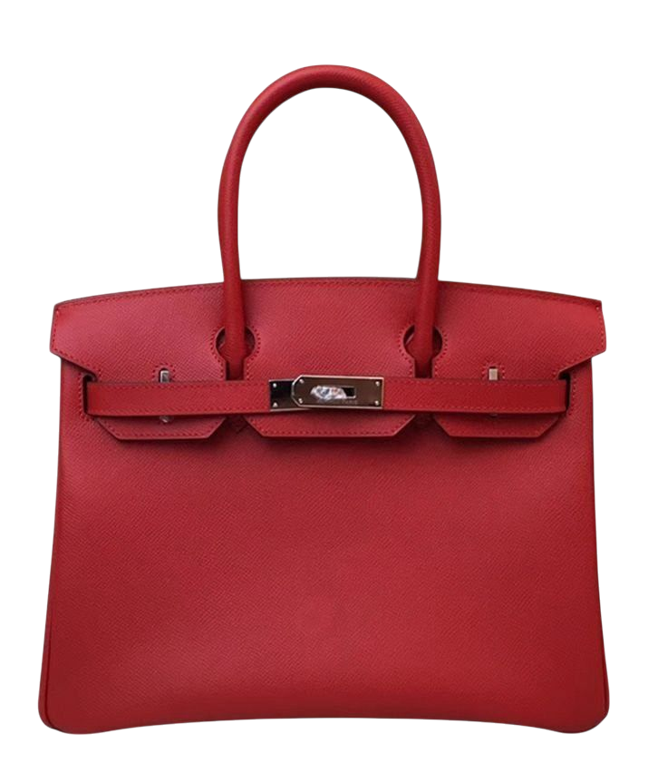 BIRKIN - HERMES 30 EPSOM ROSSO