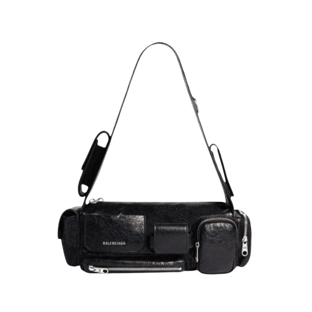 BORSA - BALENCIAGA SUPERBUSY XS TRACOLLA NERA
