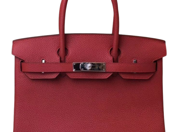 BIRKIN - HERMES 30 TOGO ROSSO