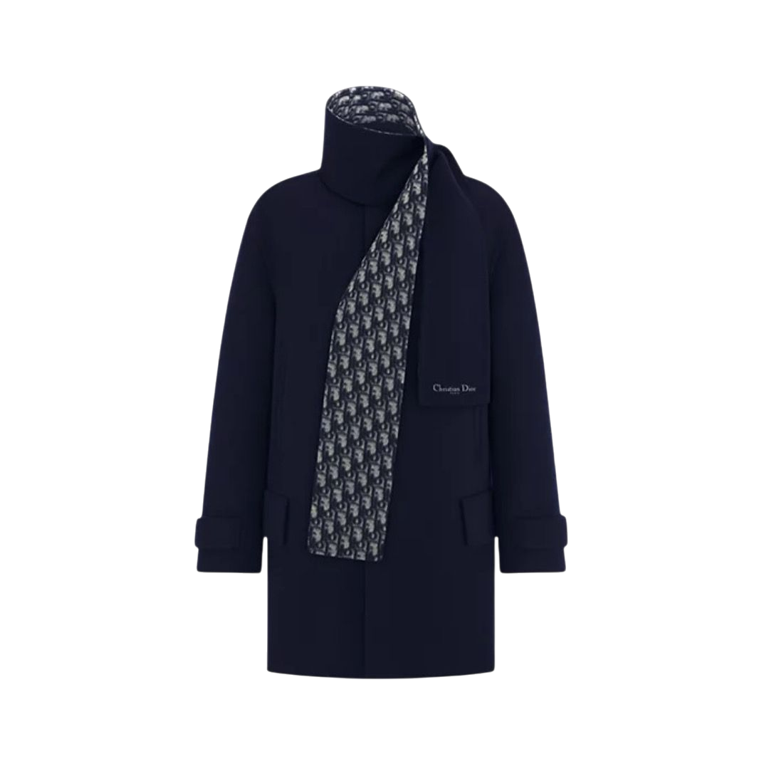 DIOR LANA E SETA BLU NAVY