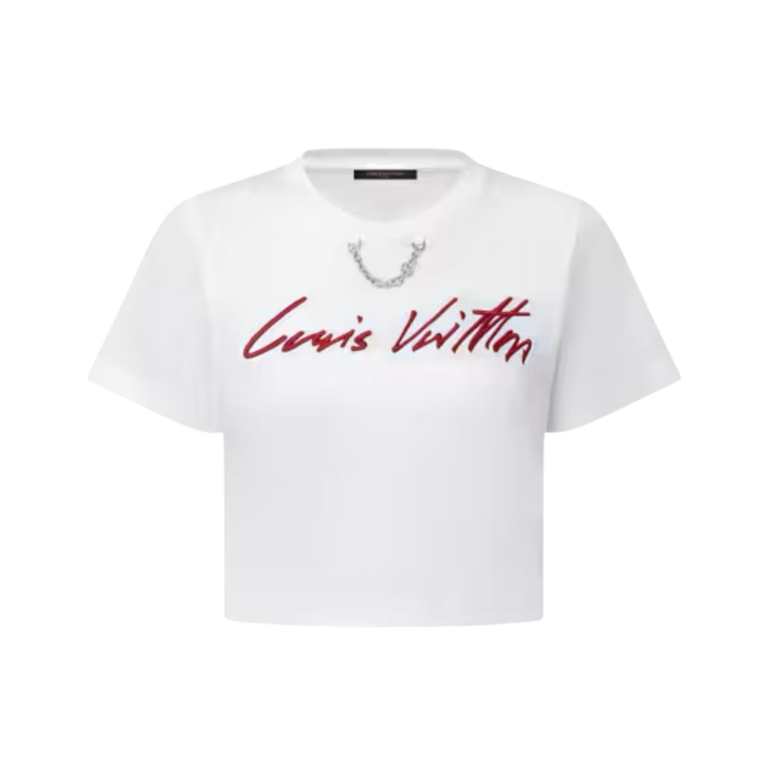 TOP - LOUIS VUITTON CON FIRMA IN CORSIVO