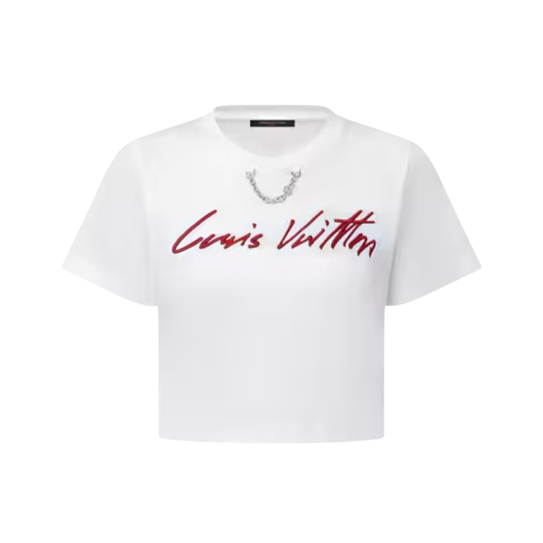 TOP - LOUIS VUITTON CON FIRMA IN CORSIVO