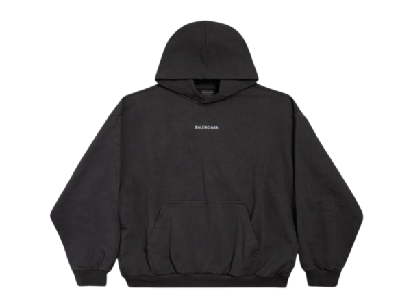 FELPA - BALENCIAGA BACK NERO
