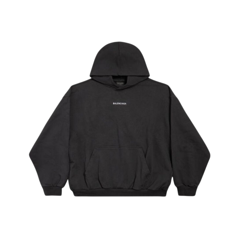 FELPA - BALENCIAGA BACK NERO