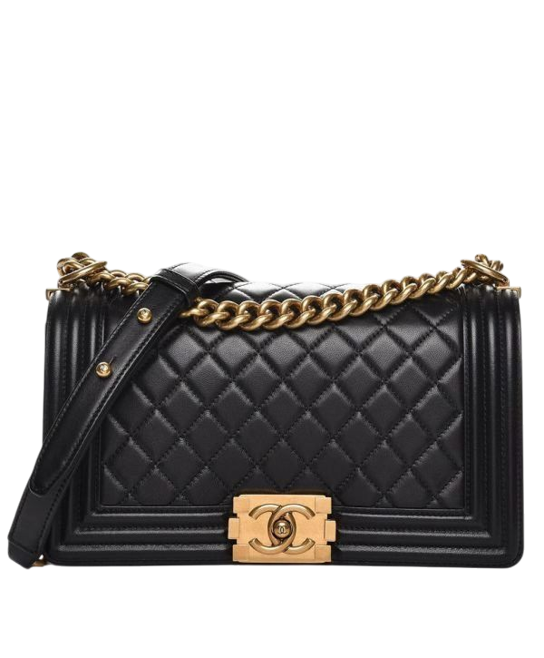 BORSA - CHANEL BAY OLD NERO 25 cm