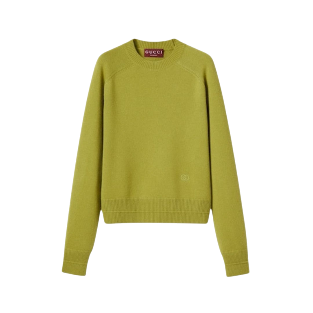 MAGLIONE - GUCCI IN LANA CASHMERE RICAMATO