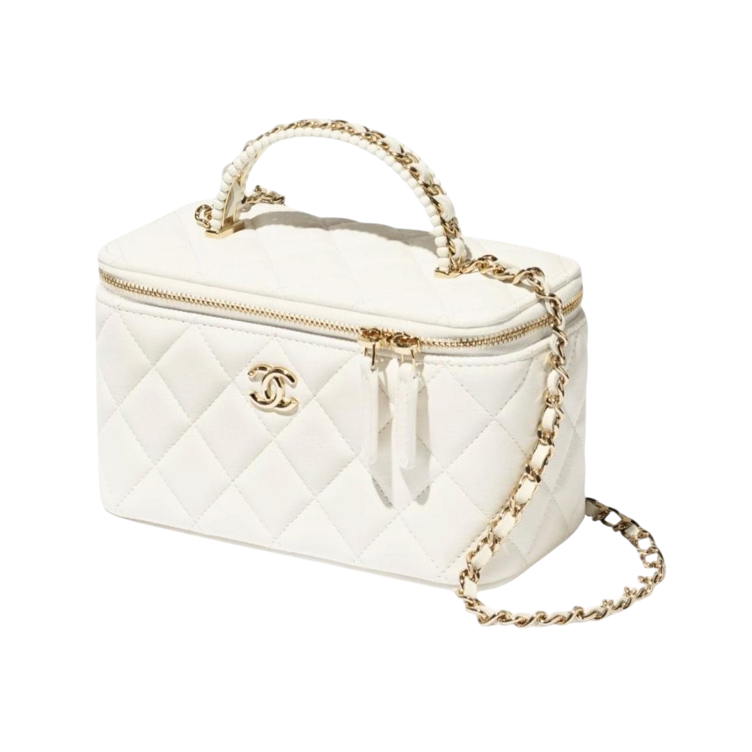 BORSA - CHANEL VANITY LUNGA MV IN AGNELLO