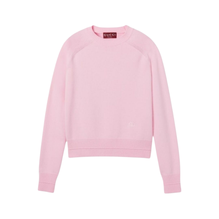 MAGLIONE - GUCCI IN LANA CASHMERE RICAMATO