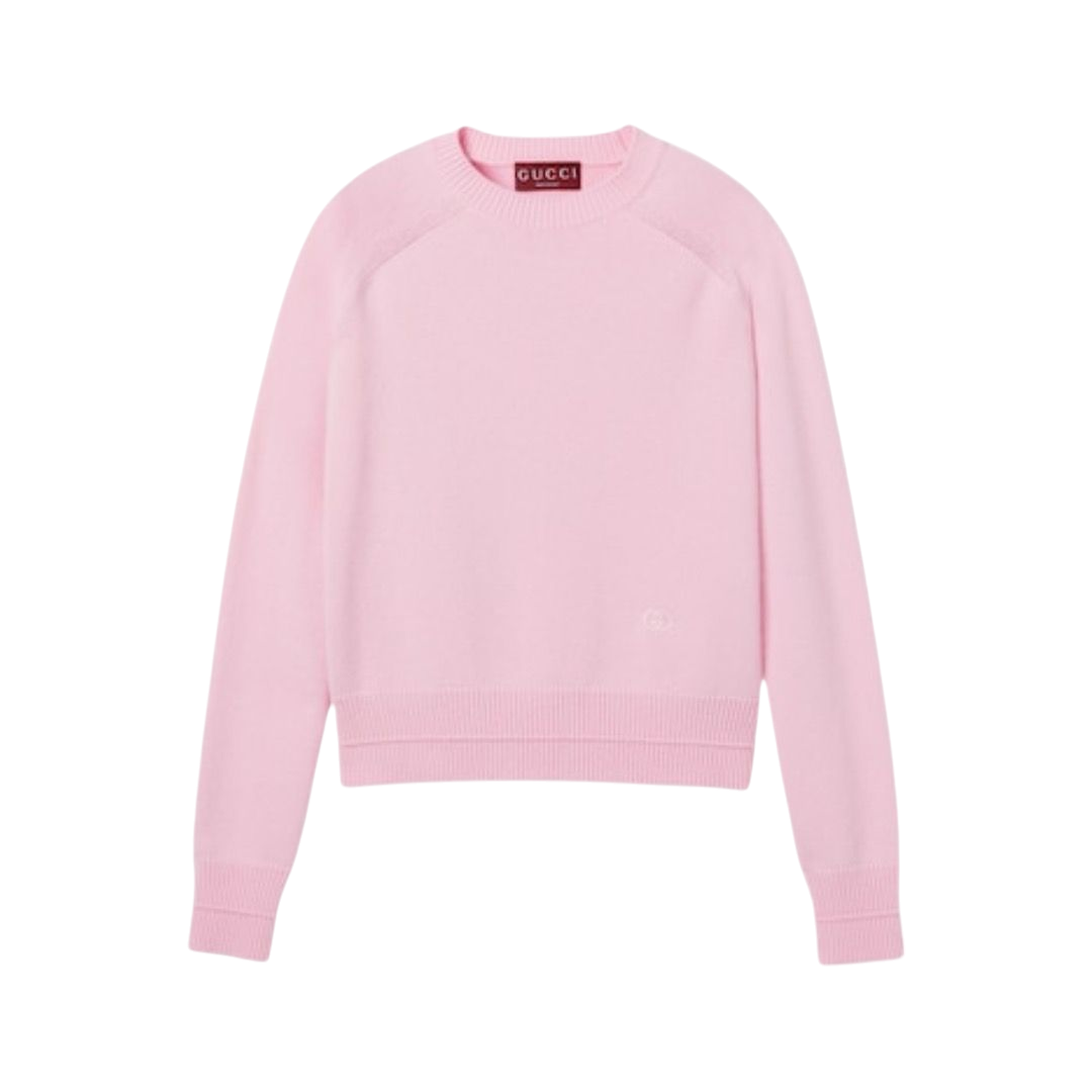 MAGLIONE - GUCCI IN LANA CASHMERE RICAMATO