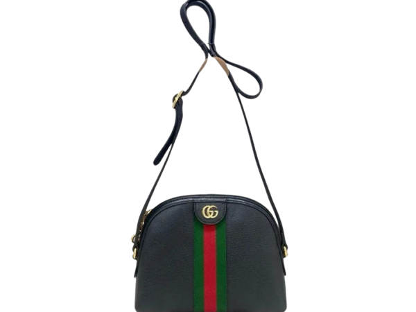 BORSA - GUCCI OPHIDIA DOME LEATHER HANDBAG