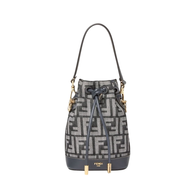 BORSA - FENDI MINI DENIM BLUE