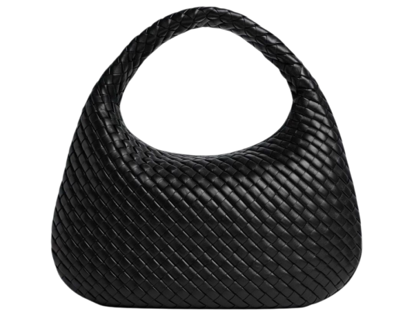 BORSA - BOTTEGA VENETA A SPALLA IN NERO