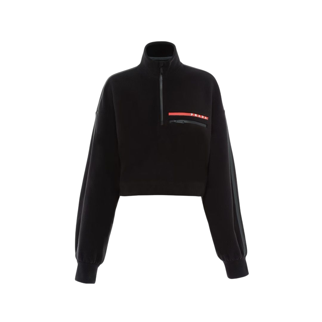 FELPA - PRADA PILE TEC RICICLATO NERO