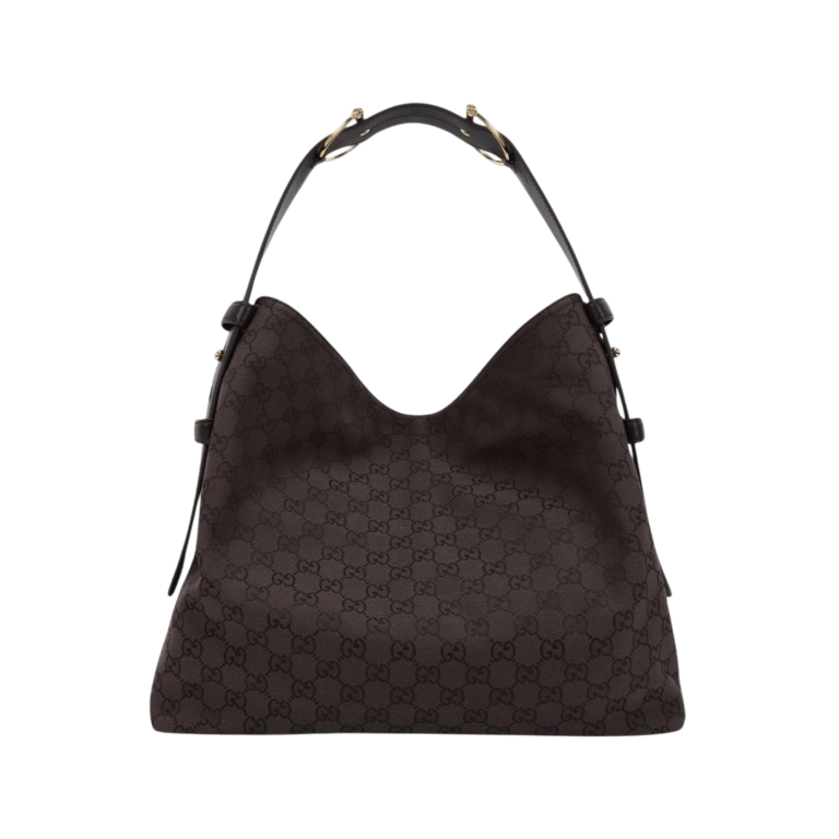 BORSA - GUCCI TOTE GRANDE MARRONE SCURO