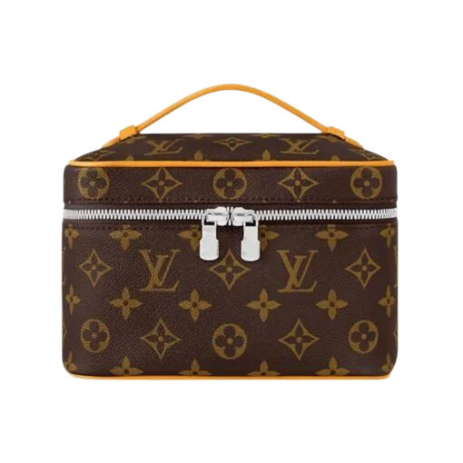 BORSA TRUCCHI - LOUIS VUITTON NICE MINI MARRONE/GIALLO