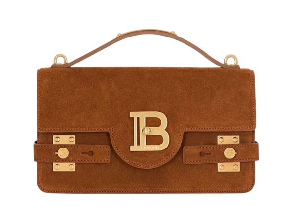 BORSA - BALMAIN B-BUZZ 24 A SPALLA MARRONE