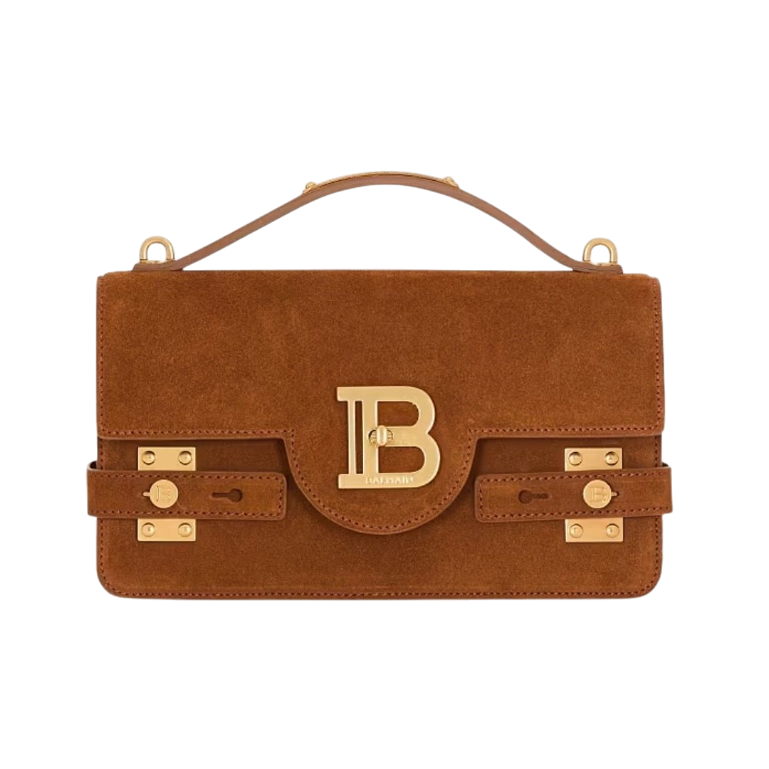 BORSA - BALMAIN B-BUZZ 24 A SPALLA MARRONE