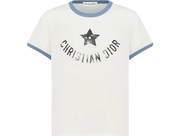 T-SHIRT - DIOR BIANCO/NERO/BLU