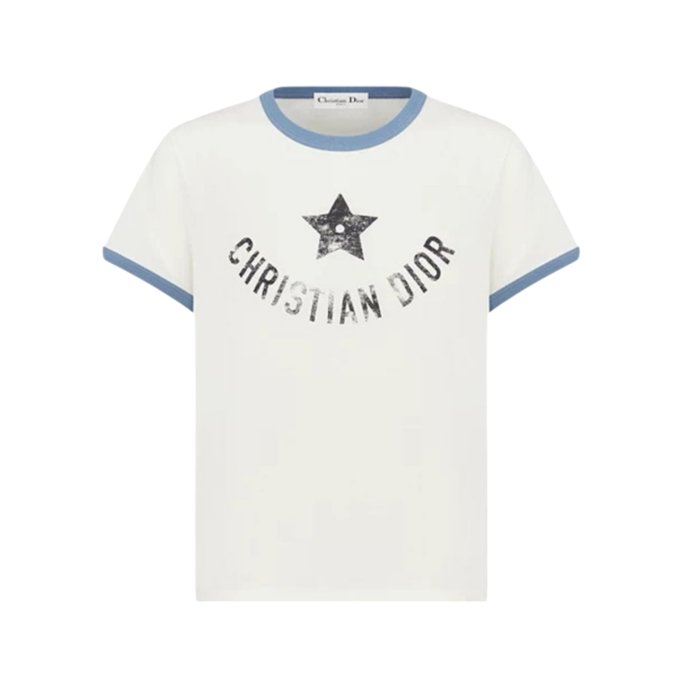T-SHIRT - DIOR BIANCO/NERO/BLU