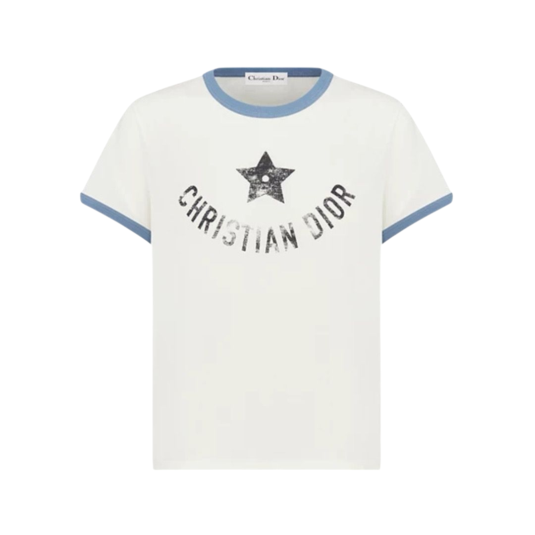 T-SHIRT - DIOR BIANCO/NERO/BLU