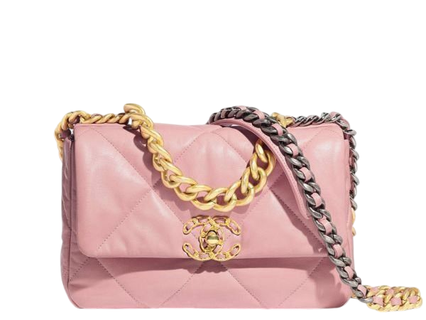 BORSA - CHANEL 19 ROSA 26 cm