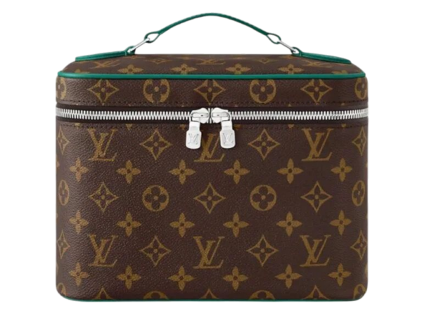 BORSA TRUCCHI - LOUIS VUITTON NICE BB BORNEO/VERDE