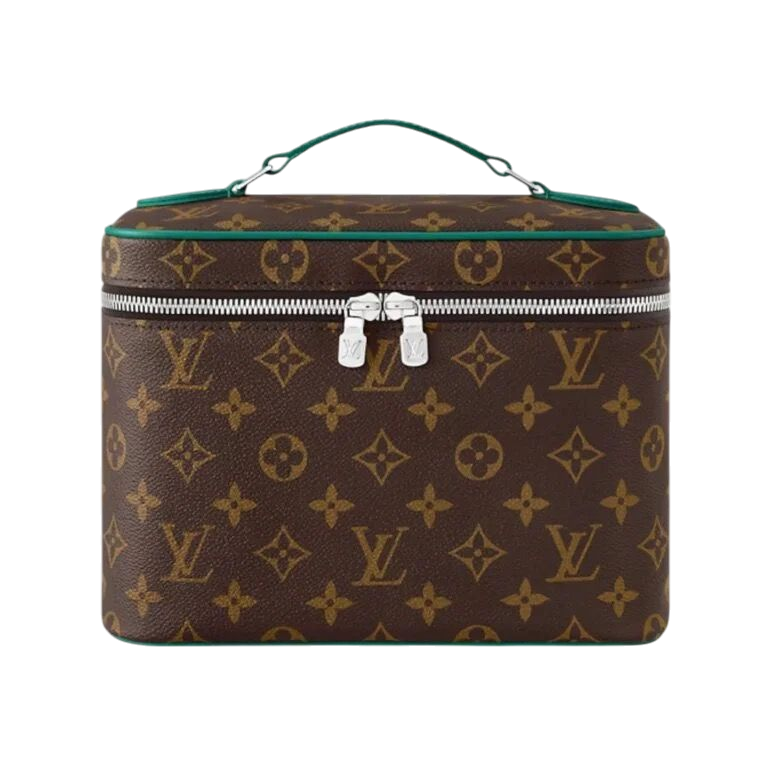 BORSA TRUCCHI - LOUIS VUITTON NICE BB BORNEO/VERDE