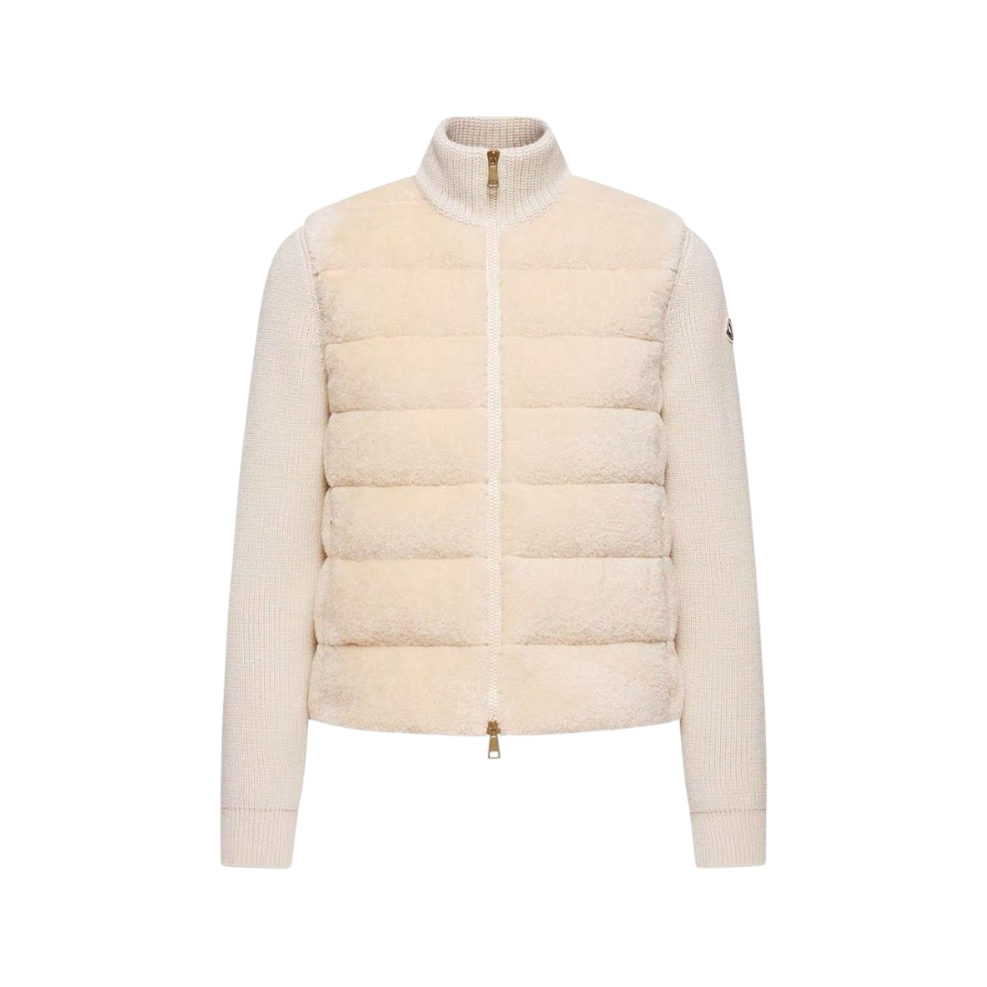 CARDIGAN - MONCLER TEDDY CON ZIP
