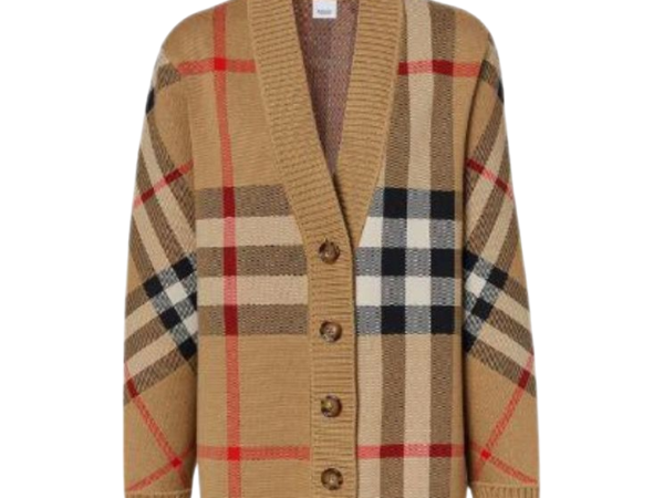 CARDIGAN - BURBERRY MARRONE