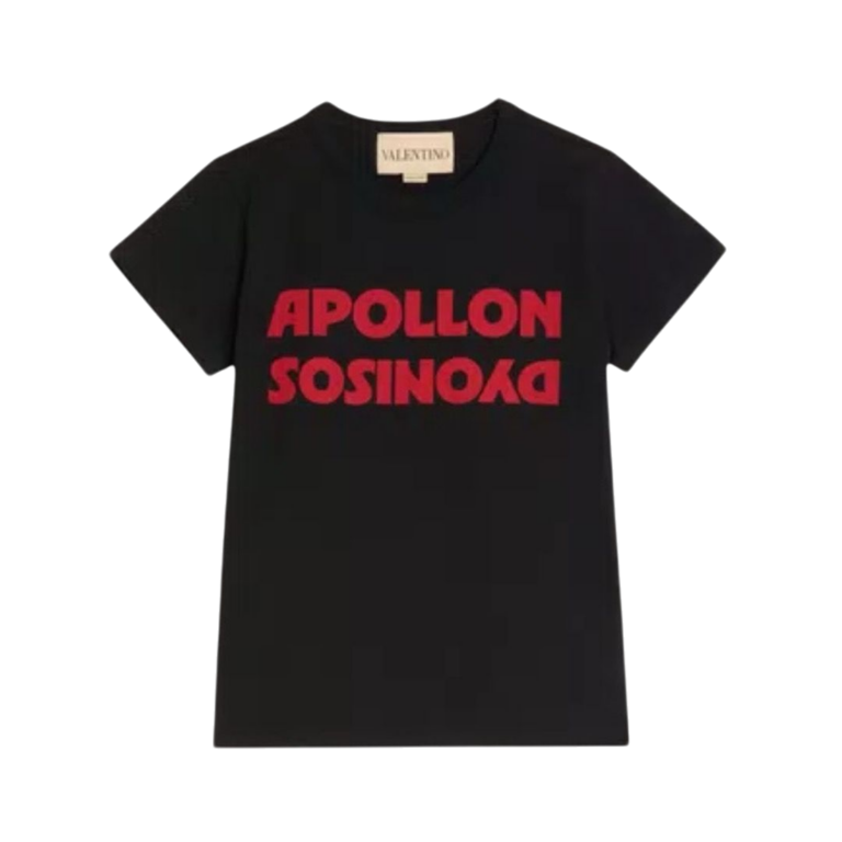 T-SHIRT - VALENTINO COTONE STAMPATO APOLLON DIONYSOS